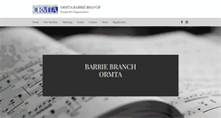 Desktop Screenshot of barrieormta.com